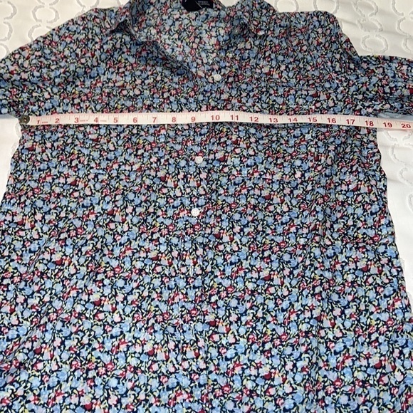 WOMENS Gap floral boyfriend button down xsmall - Picture 6 of 7